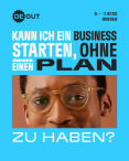 Banner mit Schriftzug: Kann ich ein Business starten, ohne einen Plan zu haben?