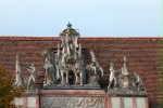 Quadriga auf dem Kutschpferdestallegebäude am Neuen Markt