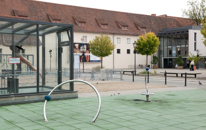 Innenhof zum Kutschstallensemble