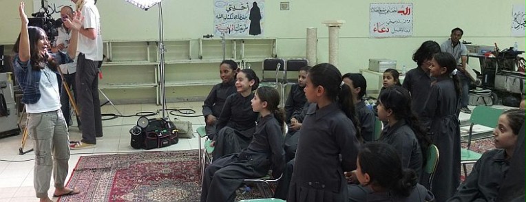 Wadjda film set