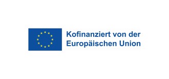 Logo mit Schriftzug: Kofinanziert von der Europaeischen Union