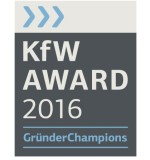 Jetzt bewerben: Teilnahme am Unternehmenswettbewerb KfW Award GründerChampions  noch bis 1. August möglich